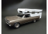 AMT maquette voiture 1364 CHEVY EL CAMINO AVEC CAMPER 1965 1/25