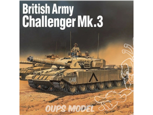 Academy maquette militaire 13426 Challenger Mk 3 1/72