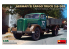 Mini Art maquette militaire 35442 CAMION CARGO ALLEMAND 3T 3.6-36S TYPE NORMAL à plat. SERVICE MILITAIRE 1/35