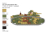 Italeri maquette militaire 25766 Char B1 Bis 1/56 28mm