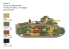 Italeri maquette militaire 25766 Char B1 Bis 1/56 28mm