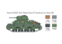 Italeri maquette militaire 25768 Chars et véhicules automoteurs italiens 1/56 28mm
