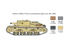 Italeri maquette militaire 25768 Chars et véhicules automoteurs italiens 1/56 28mm