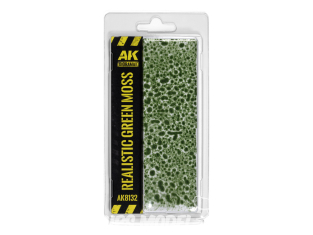 AK interactive Diorama Series ak8132N Mousse vert réaliste