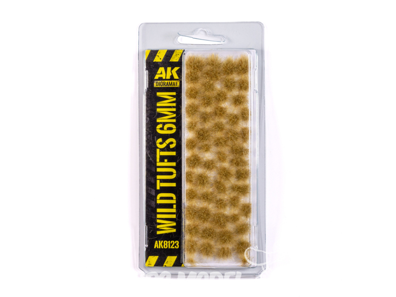 AK interactive Diorama Series ak8123N Touffes sauvages 6mm