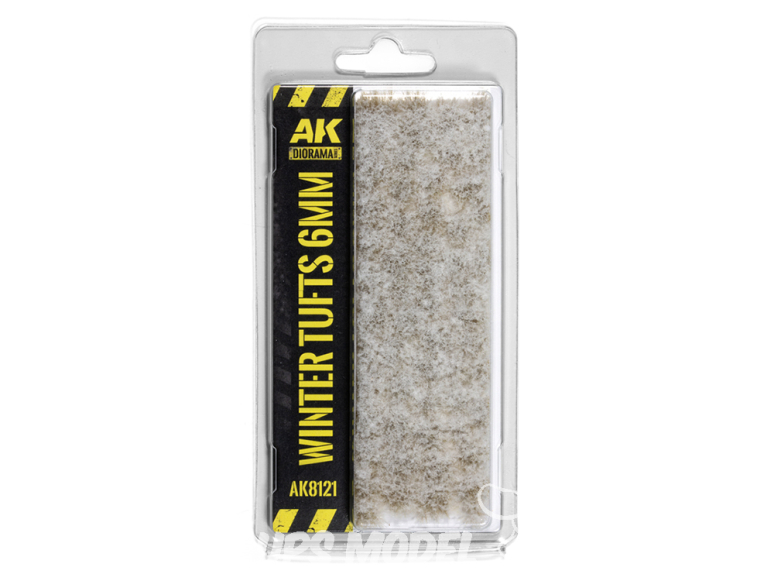 AK interactive Diorama Series ak8121N Touffes hiver 6mm