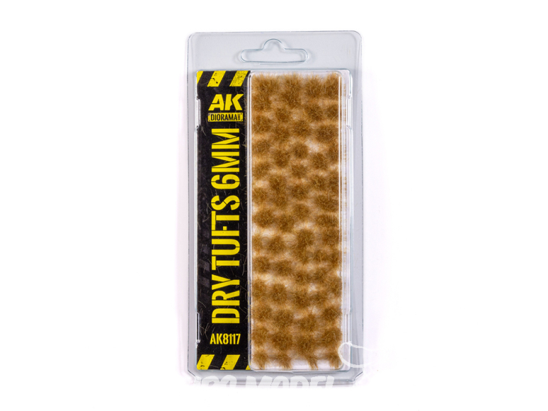 AK interactive Diorama Series ak8117N Touffes Sèches 6mm