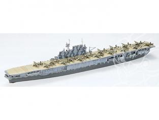 TAMIYA maquette bateau 77510 Porte-avions USS Hornet 1/700