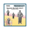 FC MODEL TREND figurine résine 16502 Equipage de char Espagnol 40s 1/16