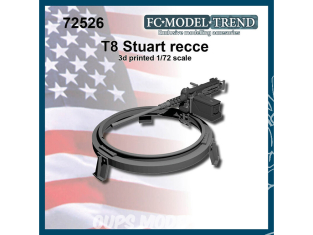 FC MODEL TREND accessoire résine 72526 T8 Stuart recce 1/72