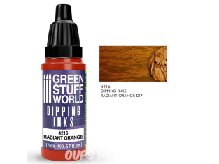 Green Stuff 4216 Dipping ink 17 ml Radiant Orange Dip