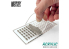 Green Stuff 12564 Moules Acryliques - Pavé en forme de H 1/35