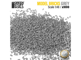 Green Stuff 9205 Briques - Grise x1000 1:48