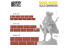 Green Stuff 9205 Briques - Grise x1000 1:48