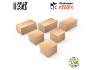 Green Stuff 12477 Boîtes miniatures - Grandes 1/48