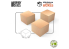 Green Stuff 12477 Boîtes miniatures - Grandes 1/48
