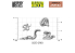 Green Stuff 12668 Set imprimé en 3D - Serpents 1/48
