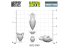 Green Stuff 12359 Set imprimé en 3D - Vases anciens 1/48