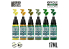 Green Stuff 12535 Set Peinture Opaque- Couleurs Vertes