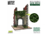 Green Stuff 4647 Feuillage lierre miniature - Bouleau vert foncé - Large 1/35