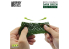 Green Stuff 4647 Feuillage lierre miniature - Bouleau vert foncé - Large 1/35