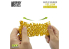 Green Stuff 4642 Feuillage lierre miniature - Érable Jaune - Large 1/35