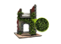 Green Stuff 4638 Feuillage lierre miniature - Érable vert foncé - Large 1/35