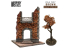 Green Stuff 4637 Feuillage lierre miniature - Chêne Marron - Petit 1/72