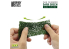 Green Stuff 4631 Feuillage lierre miniature - Chêne vert foncé - Petit 1/72