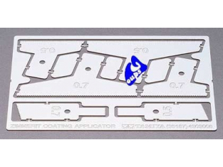 tamiya maquette militaire 35187 applicateur de zimmerit 1/35