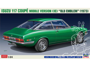 HASEGAWA maquette voiture 20674 Isuzu 117 Coupé Modèle intermédiaire (XE) « Ancien emblème » (1973) 1/24