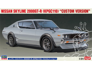 Hasegawa maquette voiture 20669 Nissan Skyline 2000GT-R (KPGC110) « Version personnalisée » 1/24