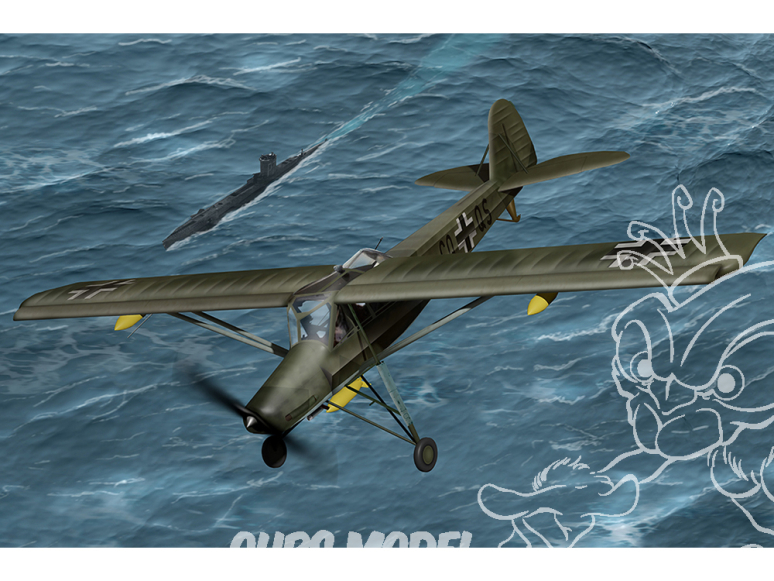 Hobby Boss maquette avion 80184 Fieseler Fi-156U Storch 1/35