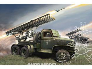 Hobby Boss maquette militaire 84572 GAZ-AAA with BM13/16 Katyusha 1/35