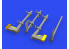 Eduard kit d&#039;amelioration brassin Big SIN635001 Set outils Allemands WWII 1/35