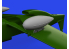 Eduard kit d&#039;amelioration avion brassin Print 6481005 Réservoir largable 75gal P-51B/C Eduard 1/48