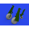 Eduard kit d'amelioration brassin 672367 Roues oval tread P-51D Eduard 1/72