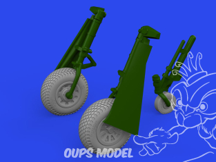 Eduard kit d'amelioration brassin 672368 Roues cross tread P-51D Eduard 1/72
