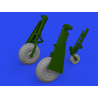 Eduard kit d'amelioration brassin 672368 Roues cross tread P-51D Eduard 1/72