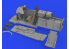 Eduard kit d&#039;amelioration brassin Print 672363 Cockpit P-51D-5 Eduard 1/72
