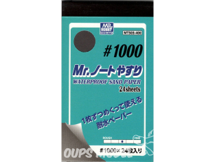 Mr Hobby MT503 Mr.Waterproof papier a poncer grain 1000