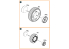 Clear Prop CPA35002 Jeu de roues CH-54A pour kit ICM 1/35