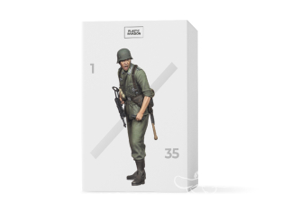 Plastic invasion figurine Otto Degen 1/35