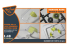 Clear Prop CPA48042 Culver PQ-14 (toutes versions) masque à peindre double face sur &quot;papier kabuki jaune&quot; pour kits CP 1/48