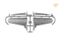 Clear Prop maquette avion CP4822 I-16 type 5 (in the sky of Spain late version) 1/48