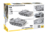 Zvezda maquette militaire 5077 Char de combat principal soviétique T-62 1/72