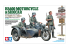 TAMIYA maquette militaire 35384 Moto Allemande KS600 avec side car et accessoires 1/35