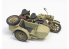 TAMIYA maquette militaire 35384 Moto Allemande KS600 avec side car et accessoires 1/35