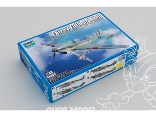 TRUMPETER maquette avion 05823 Chasseur embarqué Fulmar MK.II britannique 1/48