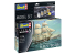 revell bateau 65458 Model Set Darwin&#039;s Historical Discovery Barque H.M.S. Beagle avec accessoires de base 1/96